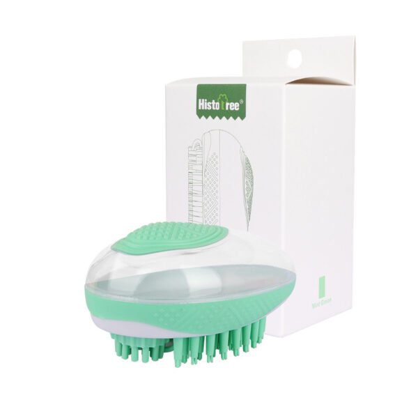 2-in-1 Pet Bath Brush – Silicone Massage & Hair Remover - Image 6