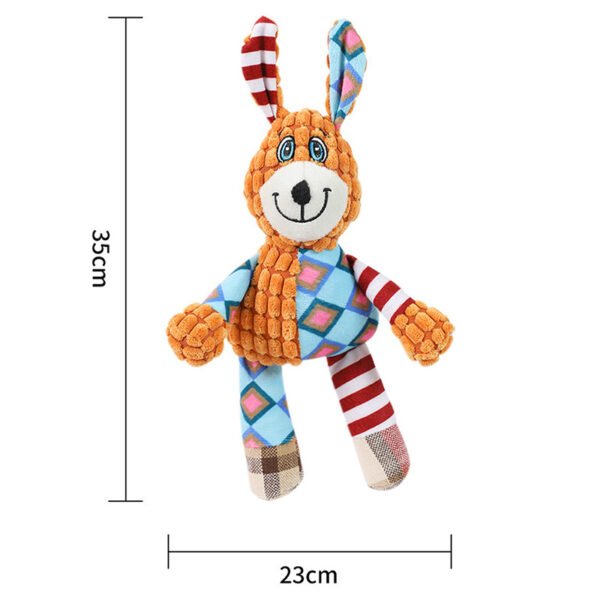 Indestructible Squeaky Dog Toy - Dual Sound Chew Toy for Aggressive Chewers - Image 6