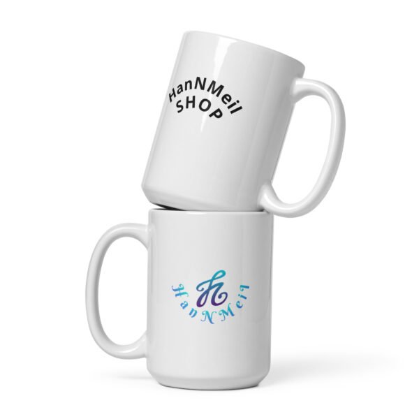 White glossy mug - Image 3