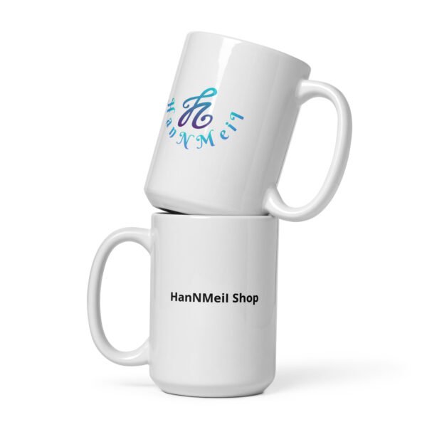 White glossy mug - Image 3