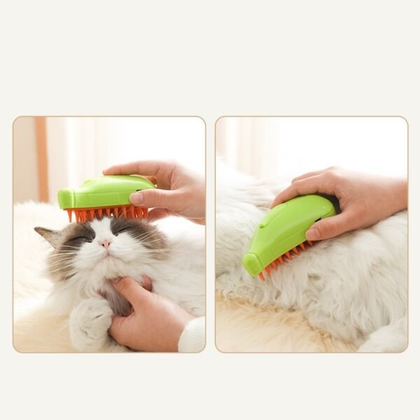 3-in-1 Pet Steam Brush – Cat & Dog Grooming, Cleaning & Massage Comb with Steamy Spray - Image 9